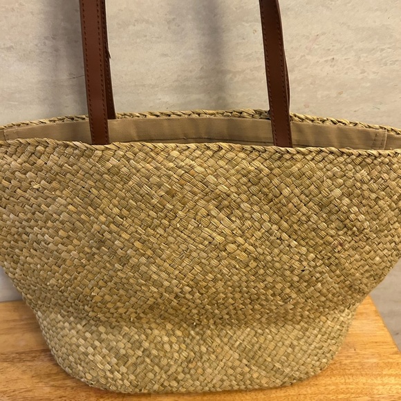 Cappelli Straworld Artisan Woven Tote with Fish Embroidery - Picture 4 of 10